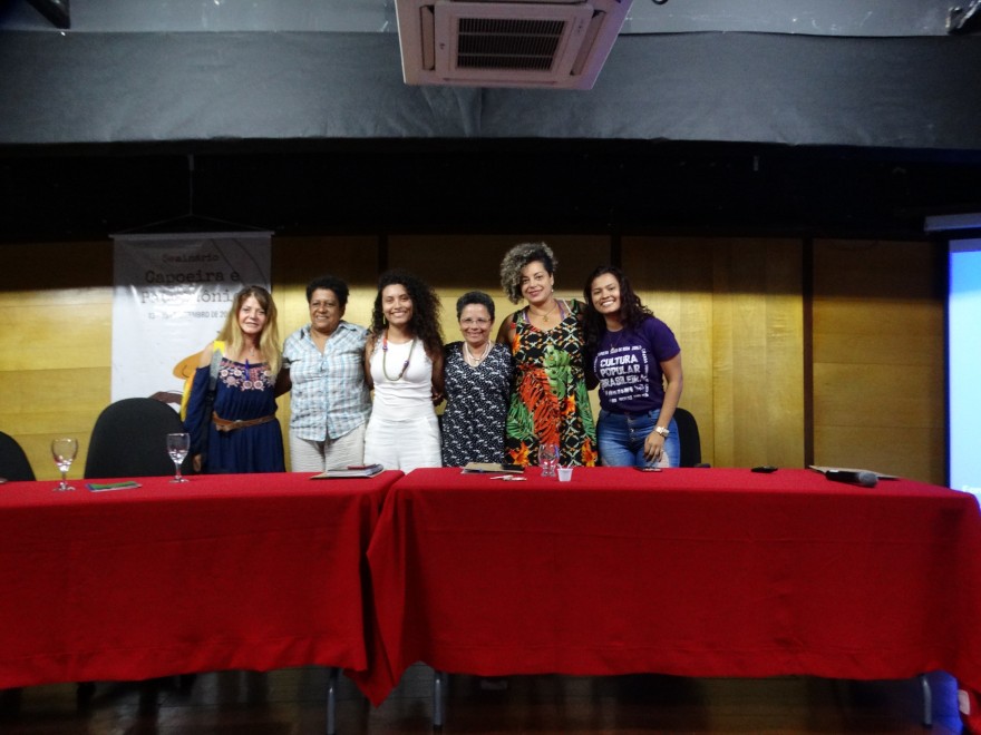 Mesa "A mulher na capoeira"