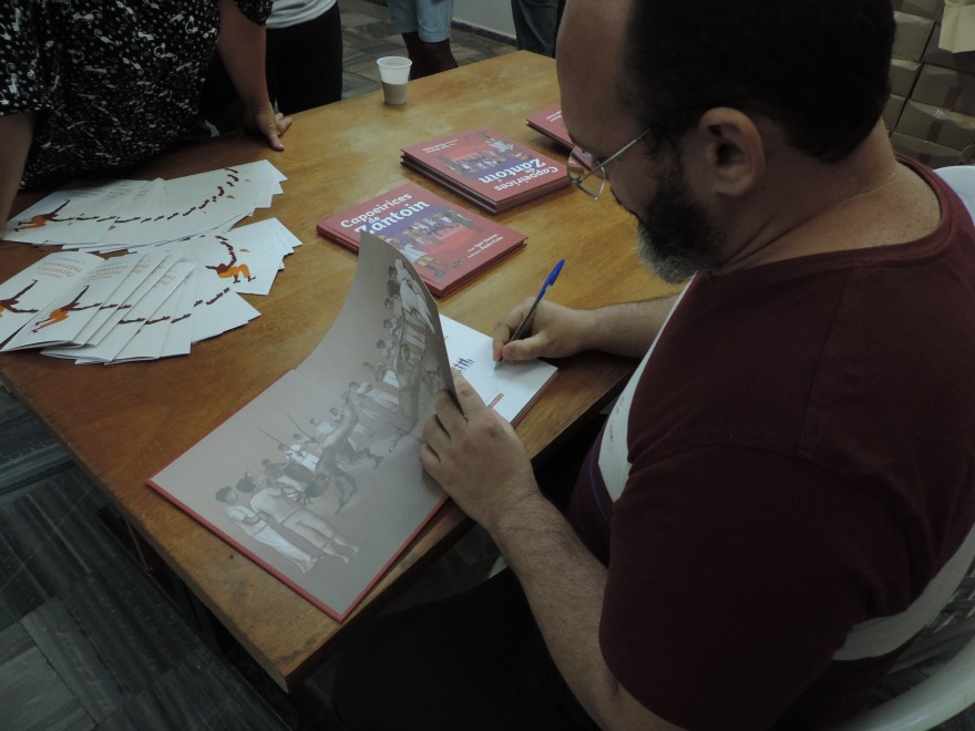 Lançamento do Livro Capoeirices de Zantoin