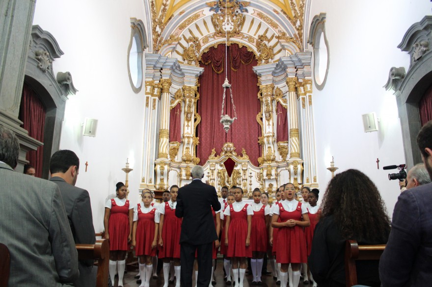 Evento das obras de restauração de Minas Gerais