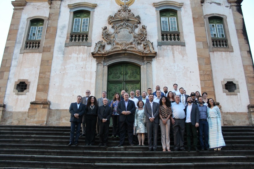 Evento das obras de restauração de Minas Gerais