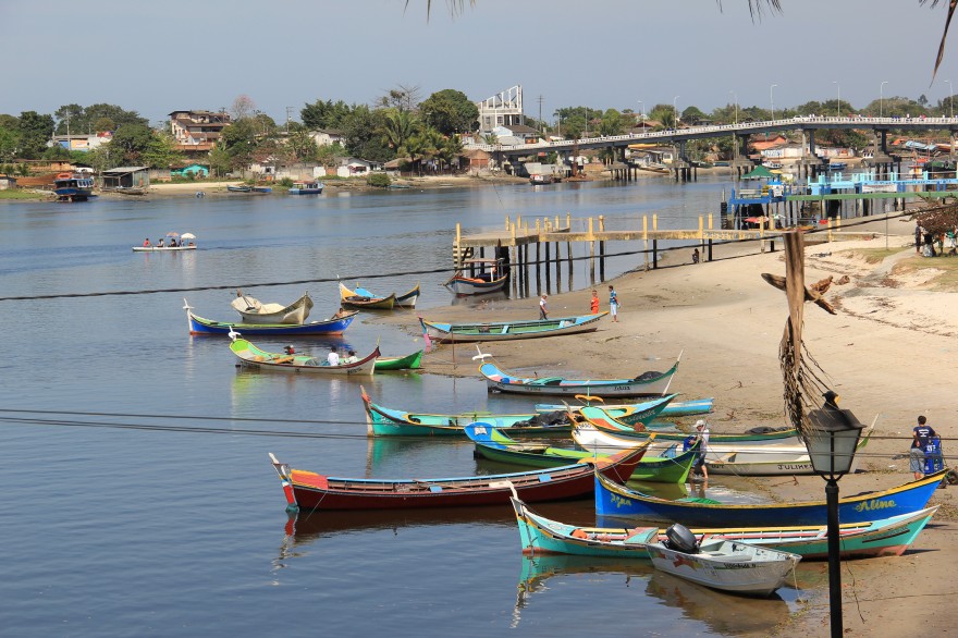 Vista da Ilha dos Valadares - Paranaguá (PR)