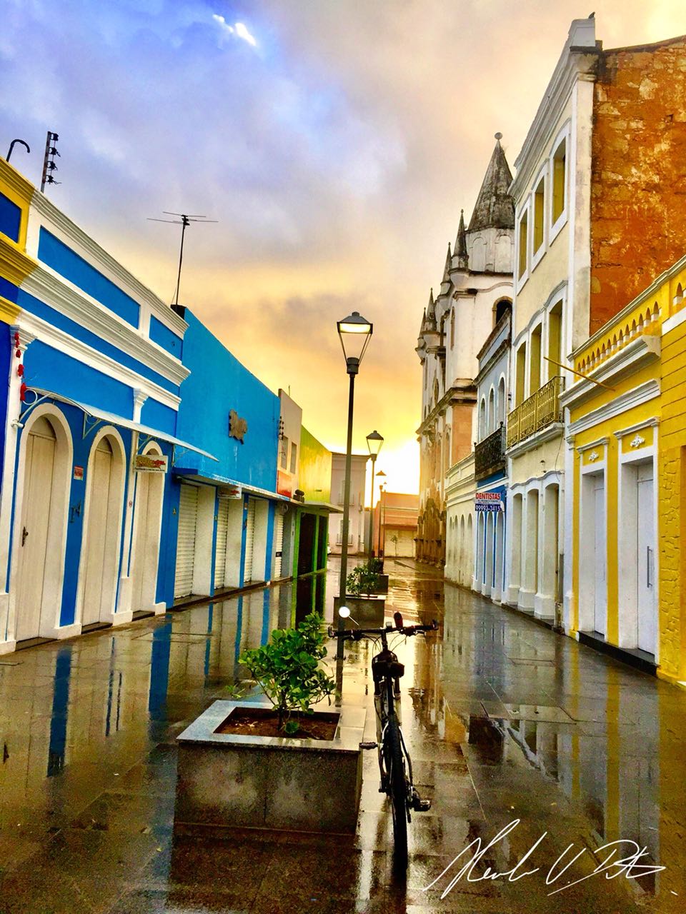 Largo de São Gonçalo, em Penedo (AL)