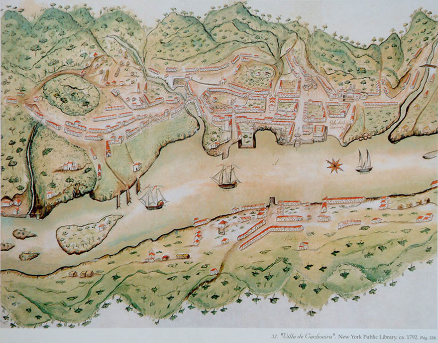 Mapa de Villa das Cachoeiras