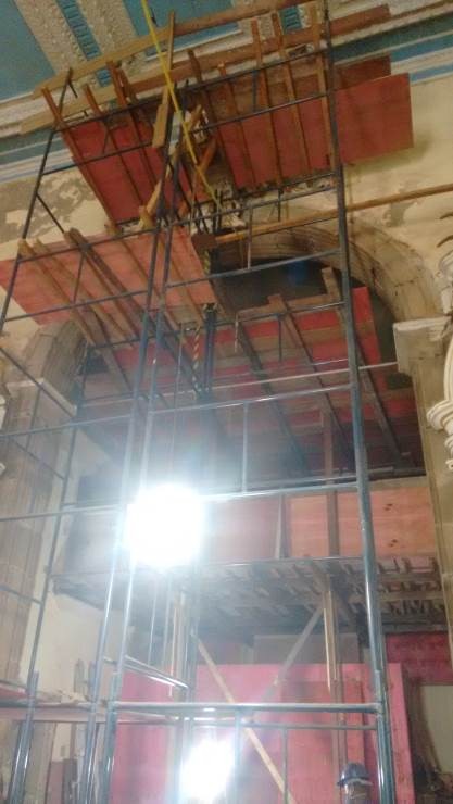 Obra de restauro da Capela do Corpo Santo, em Salvador (BA)