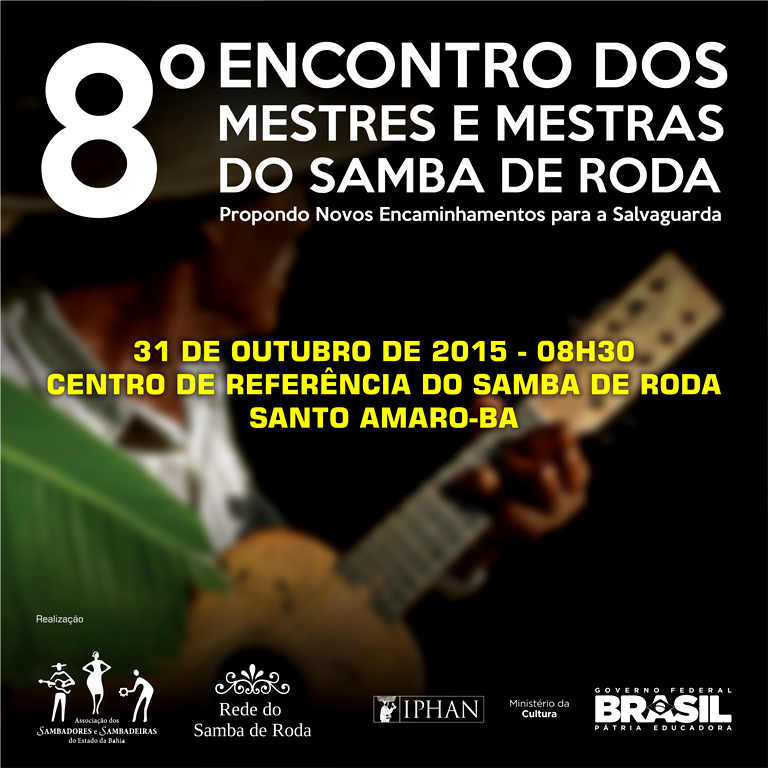 8º Encontro dos Mestres de Samba de Roda na Bahia