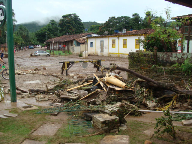 Pirenopolis pós enchente 24 de janeiro