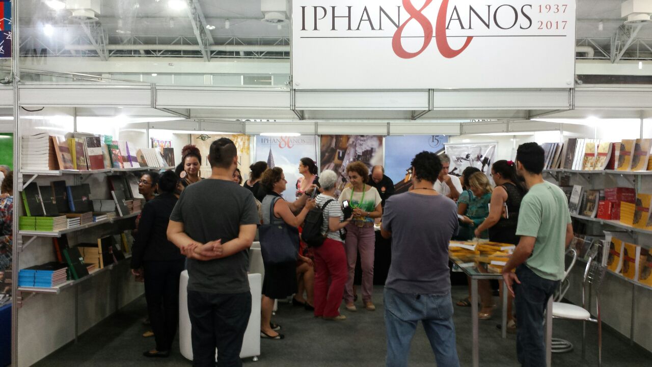 Stand do Iphan na Feira Pan-Amazônica do Livro 2016, em Belém (PA)