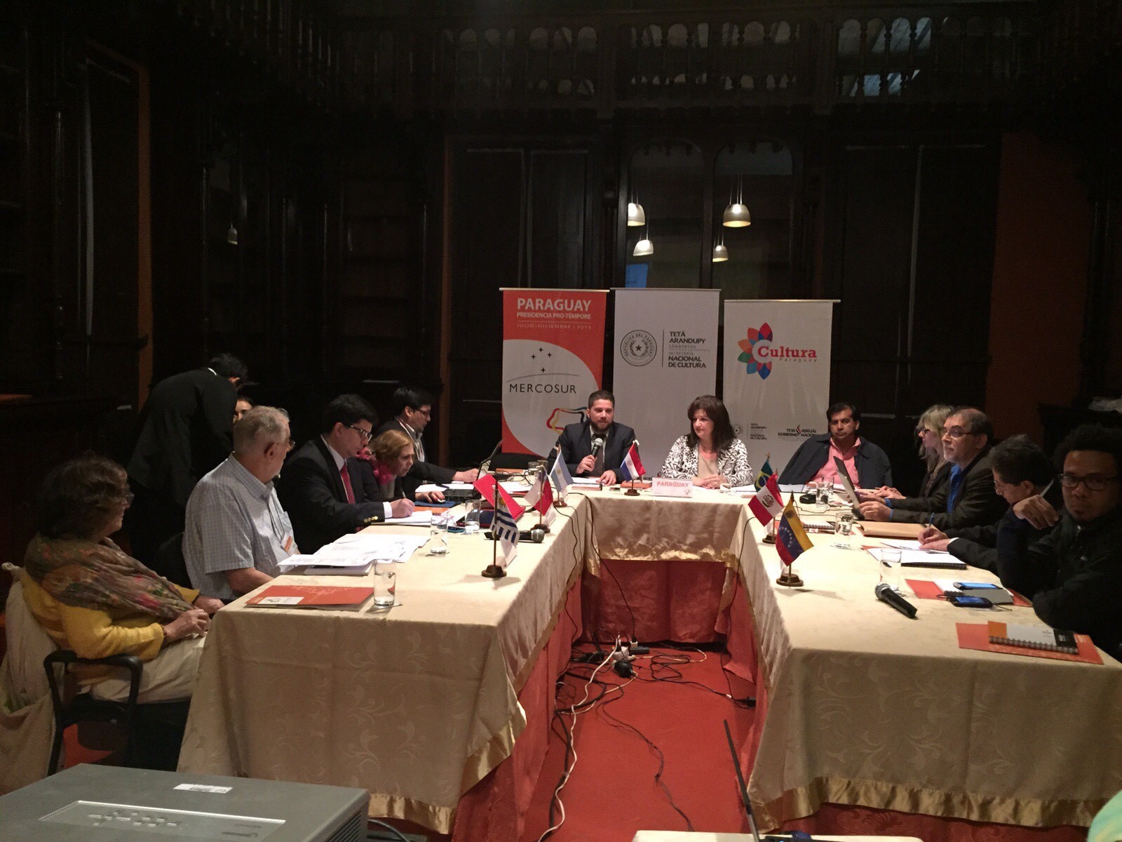 XII Reunião da Comissão de Patrimônio Cultural (CPC), realizada em Assunção, no Paraguai.