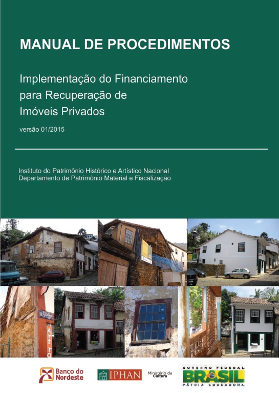 Manual de Procedimentos - Implementação do Financiamento para Recuperação de Imóveis Privados