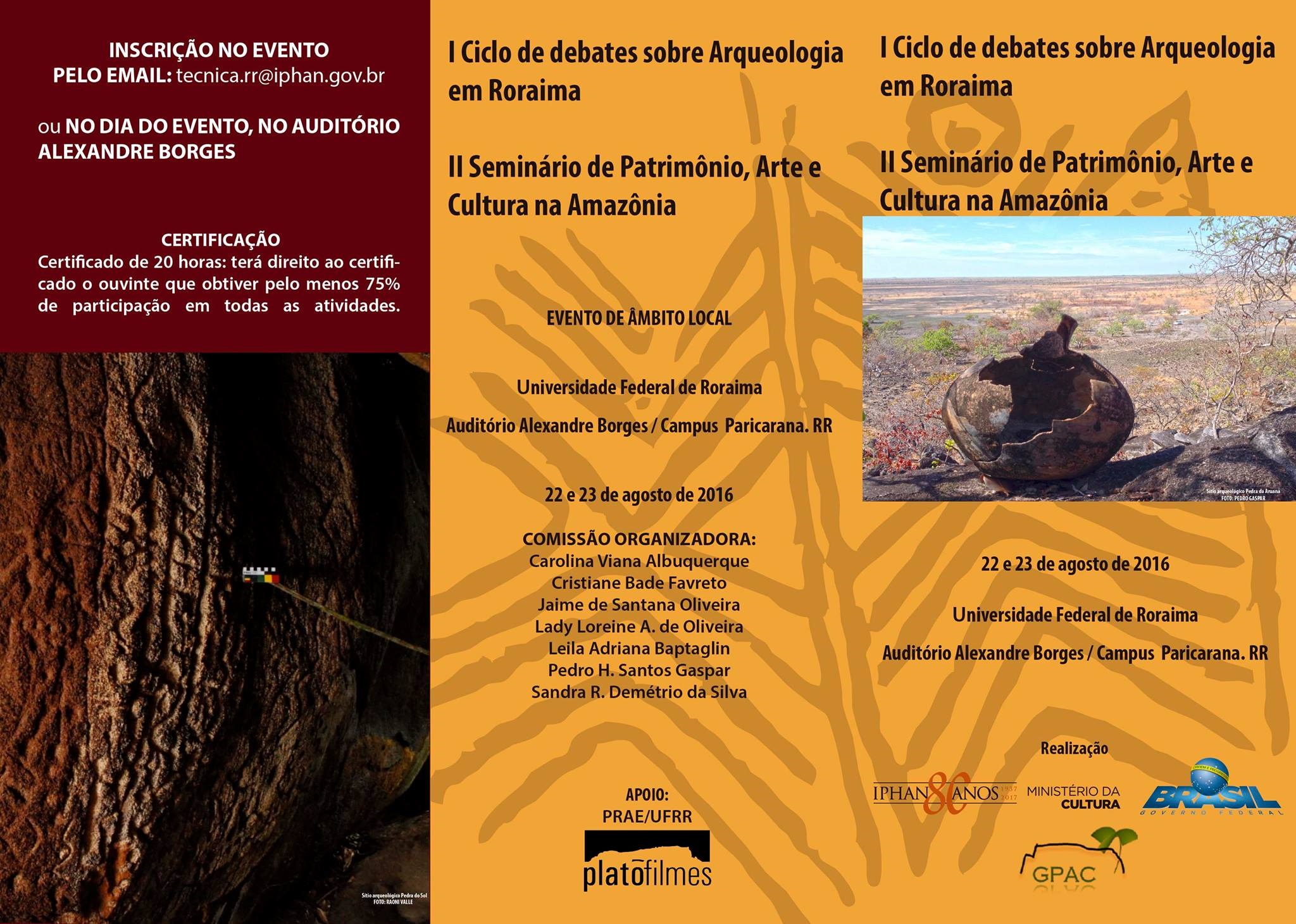 I Ciclo de Debates sobre Arqueologia em Roraima