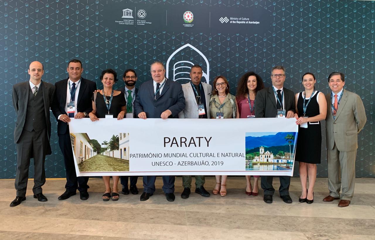 Delegação brasileira no Comitê do Patrimônio Mundial em 2019