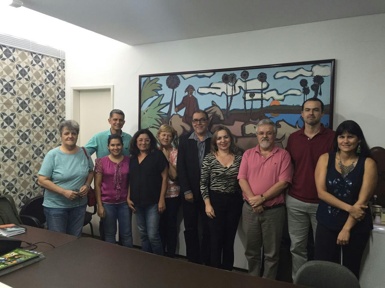 Representantes do comitê de gestão compartilhada da Serra da Capivara se reúnem no Piauí