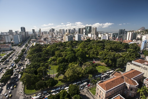 Parque Campo de Santana, no Rio de Janeiro.
