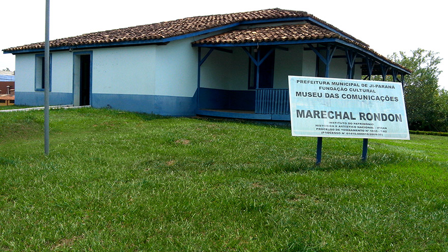 Museu das Comunicações Marechal Rondon, em Ji-Paraná (RO).