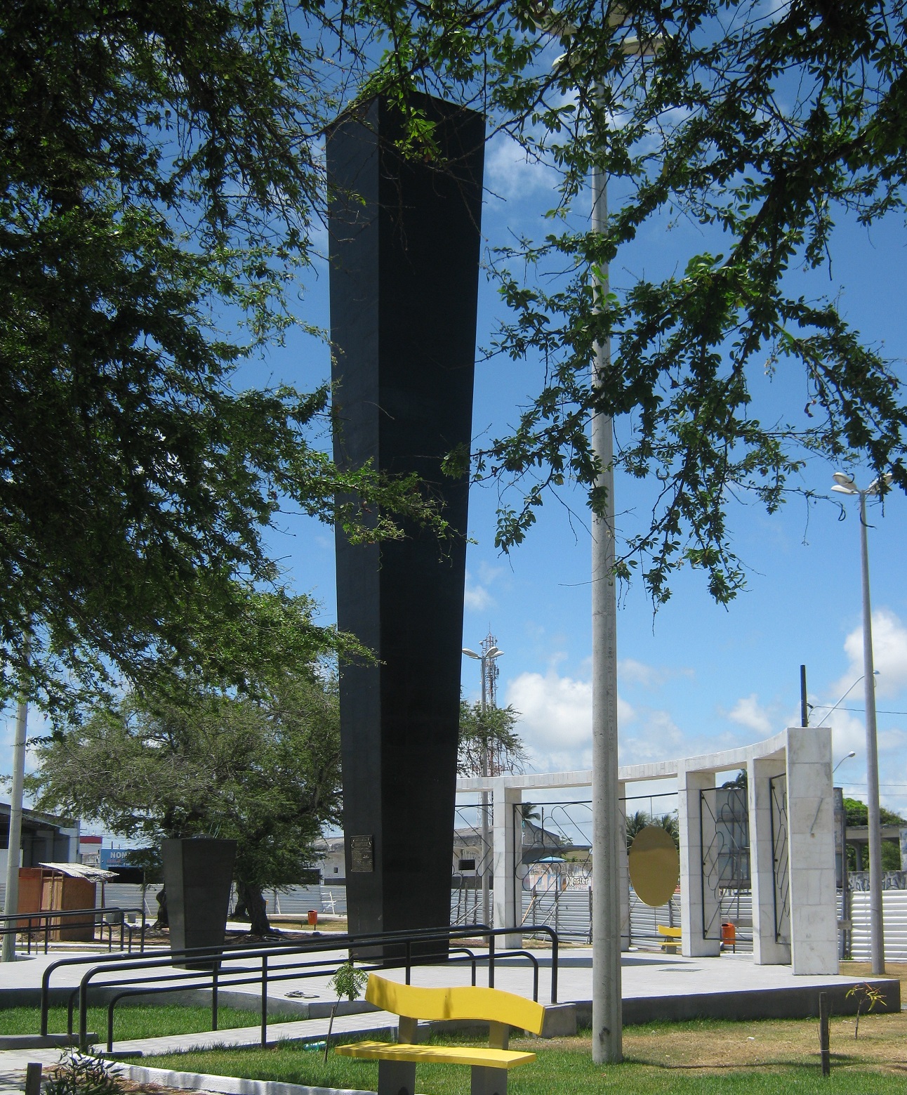 Monumento em homenagem aos expedicionários, na Praça dos Expedicionários em Aracaju (SE)