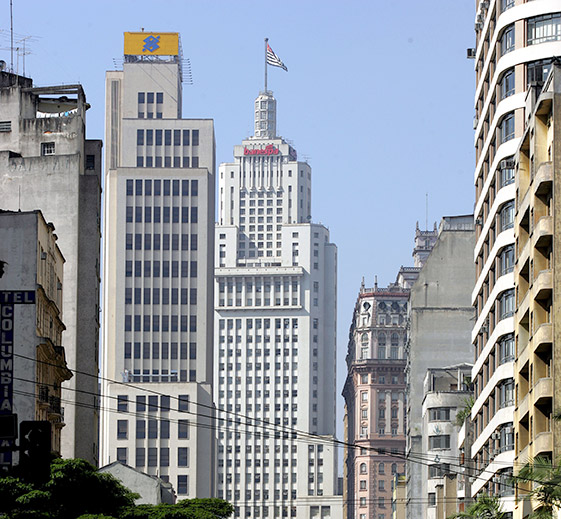 Centro de São Paulo. Foto Monica Zarattini